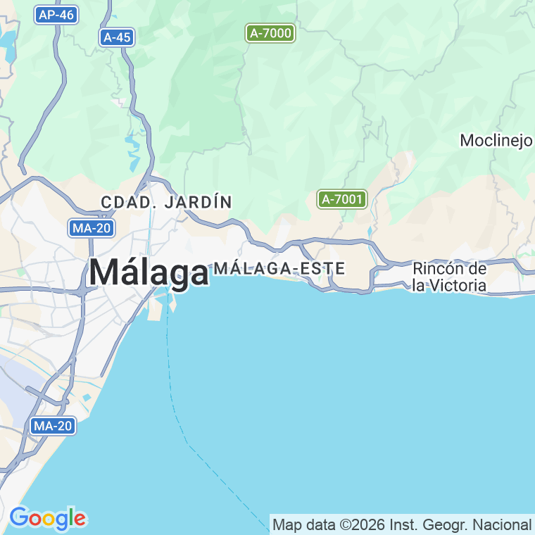Código postal de Salud, Pasaje (impares del 1 al Final)  (pares del 2 al Final) en Málaga
