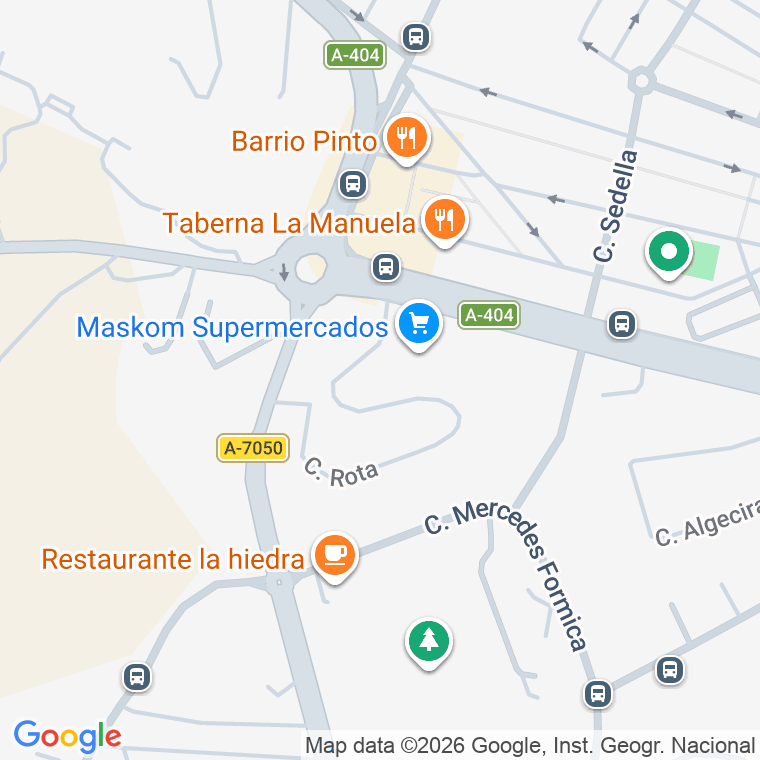 Código postal de Buena Vista (churriana) en Málaga
