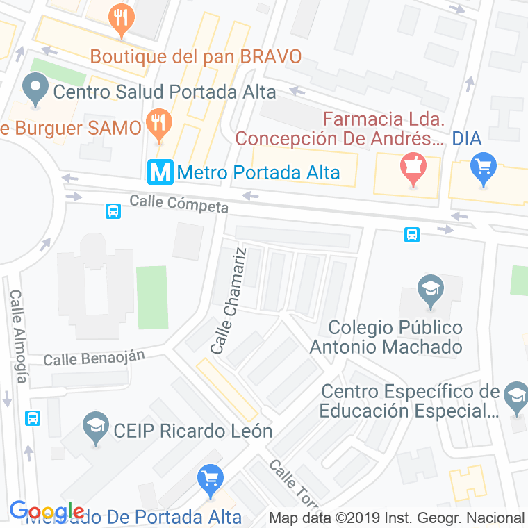 Código Postal de Barrio Mirlo en Málaga