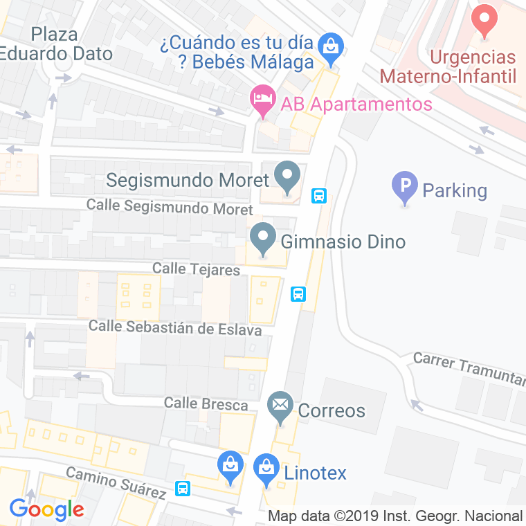 Código Postal de Tejares, Los en Málaga