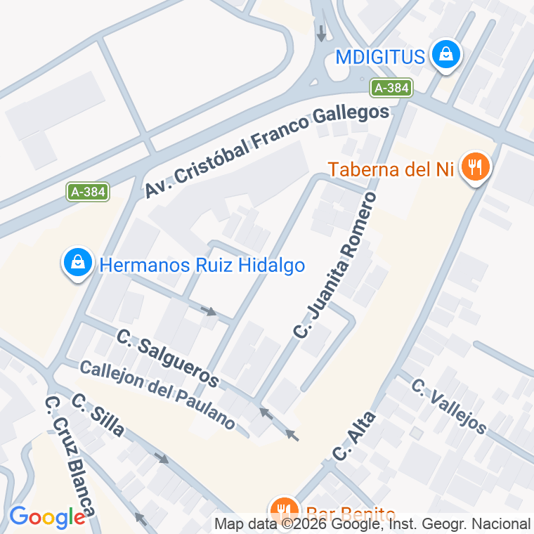Código postal de Urb Cerro de la Negra en Campillos