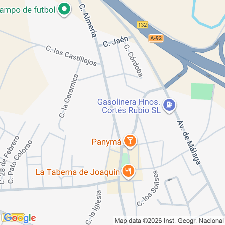 Código postal de Calle Roda (la) en Fuente de Piedra