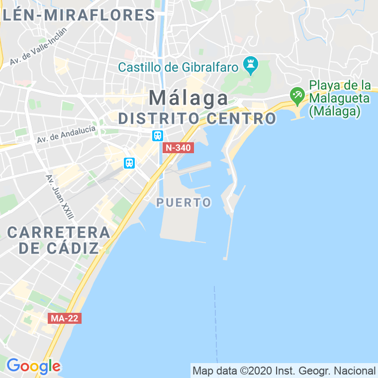 Código Postal de Puerto, El en Málaga