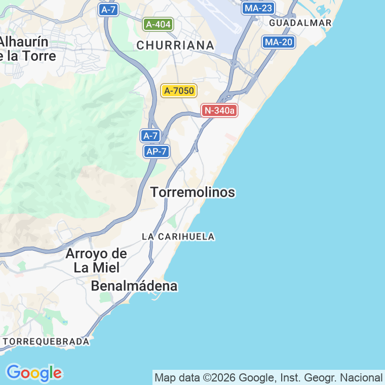 Código postal de Calle Fco de Jorge Gallardo en Torremolinos