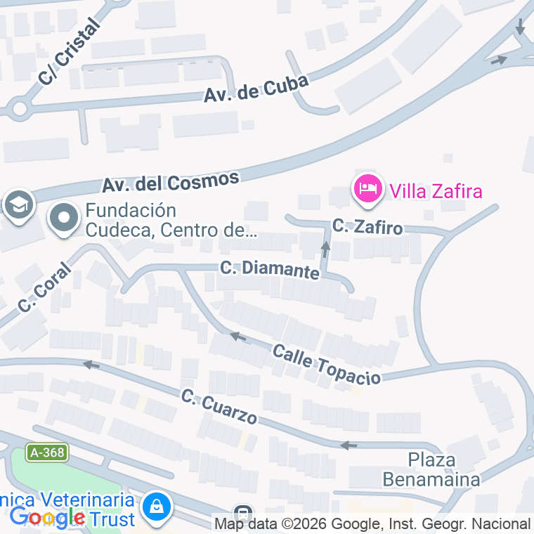 Código postal de Calle Diamante en Arroyo de la Miel-benalma