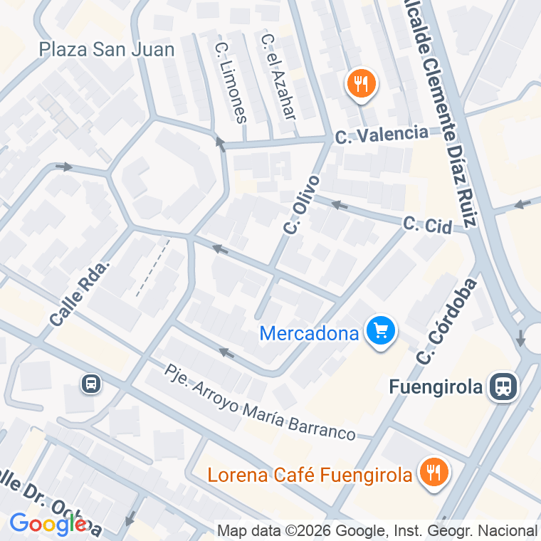 Código postal de Calle Hermanos Lopez Ruiz en Fuengirola