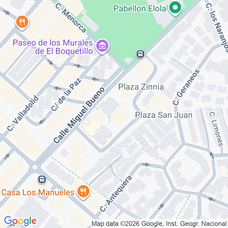 Código postal de Calle Voluntarios de la Cruz Ro en Fuengirola