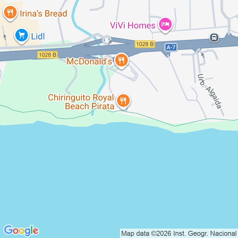 Código postal de Urb Royal Beach Sitio Calahon en Sitio de Calahonda