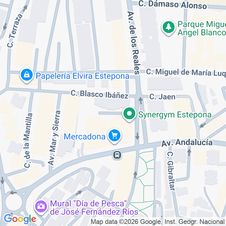 Código postal de Calle Arcos de Peñas Blancas en Estepona