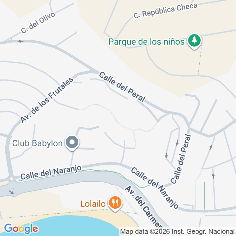 Código postal de Urb Seghers Park en Estepona