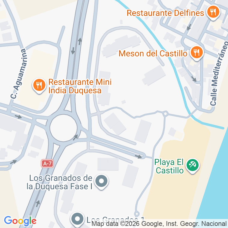 Código postal de Urb Granados de la Duquesa I en Castillo de la Duquesa