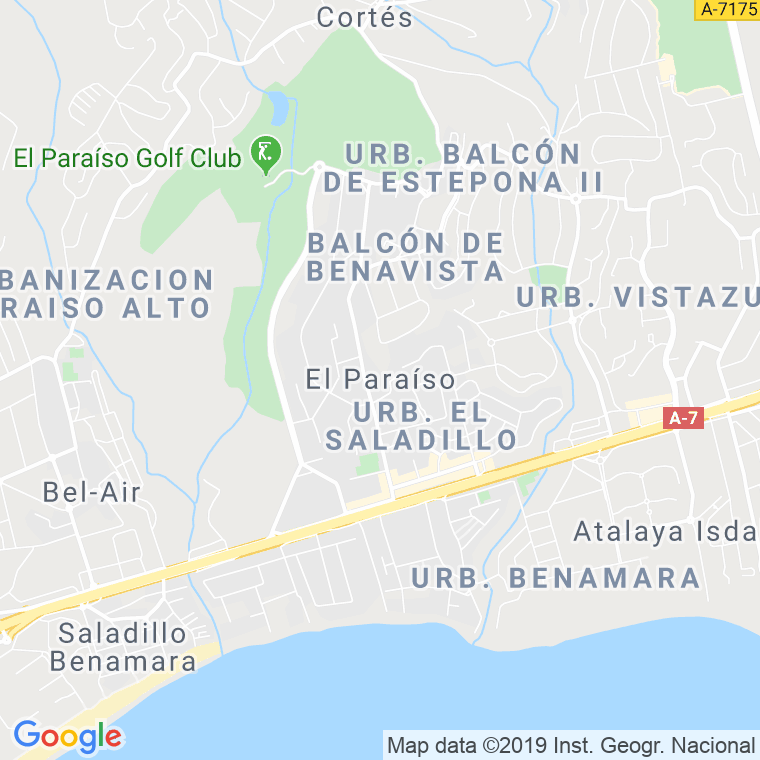 Código Postal de Paraiso en Málaga