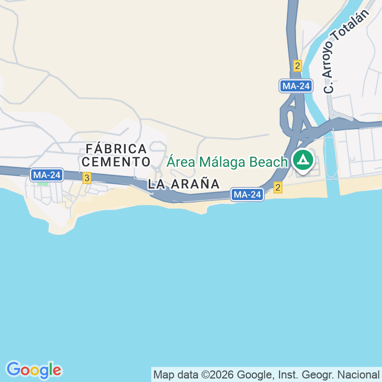 Código postal de Araña, la en Málaga