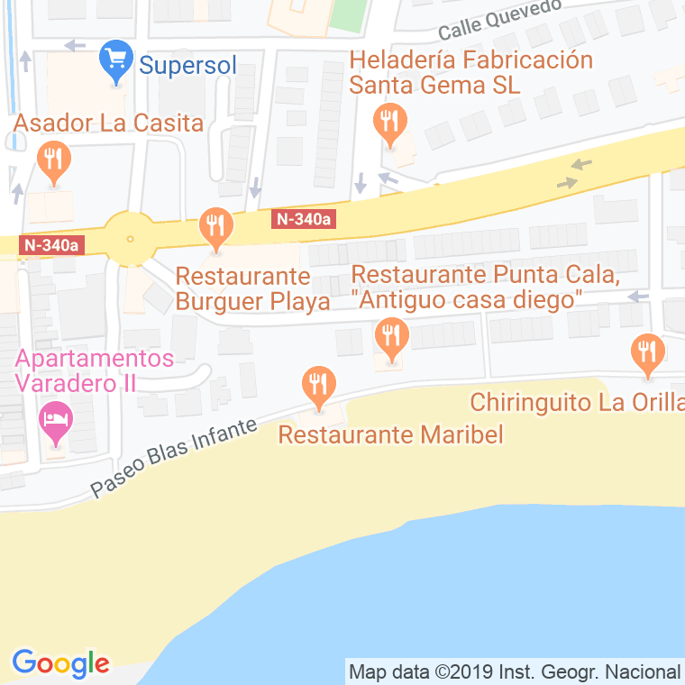 Código Postal de Calaflores en Málaga