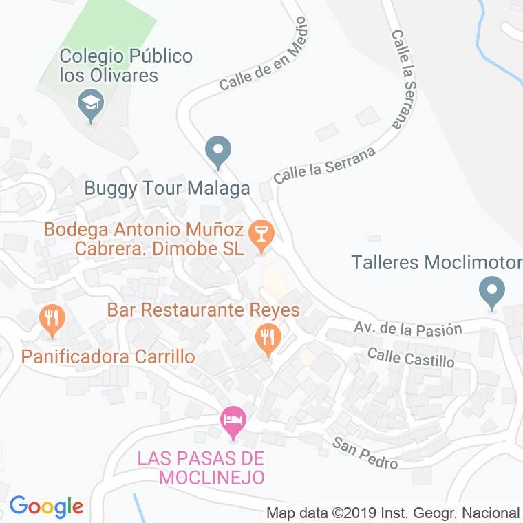 Código Postal de Cabrera, Los en Málaga