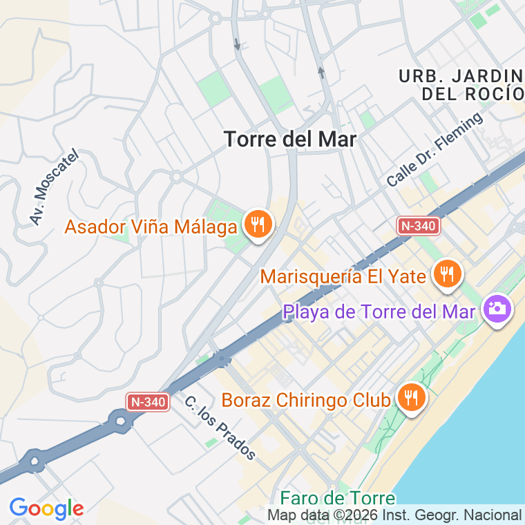 Código postal de Calle Pintor Cipriano Maldonado en Torre del Mar
