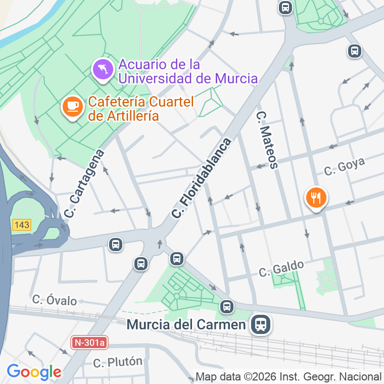 Código postal de Calle Pascual Abellan en Carmen (el)