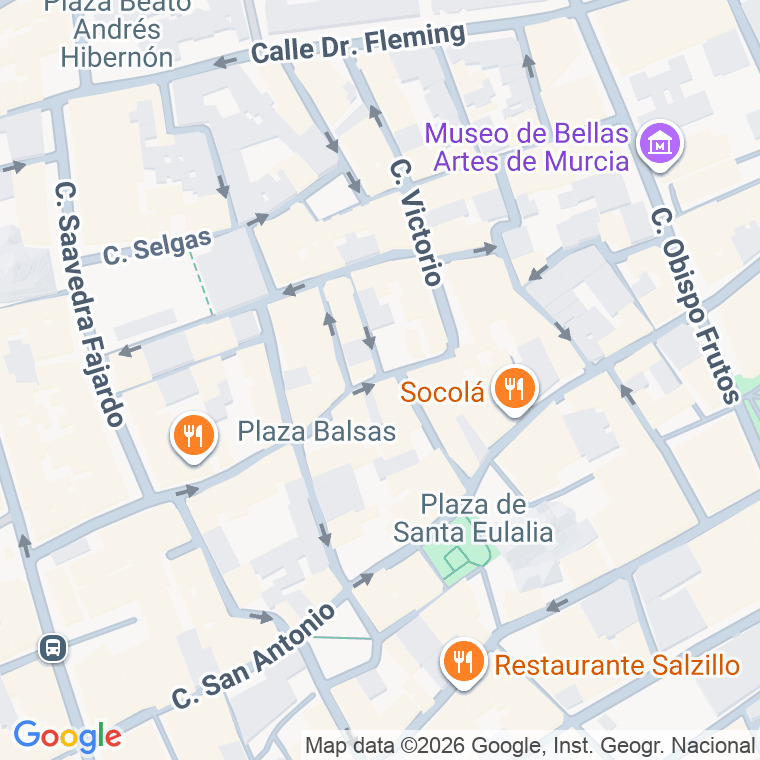 Código postal de Paco en Murcia