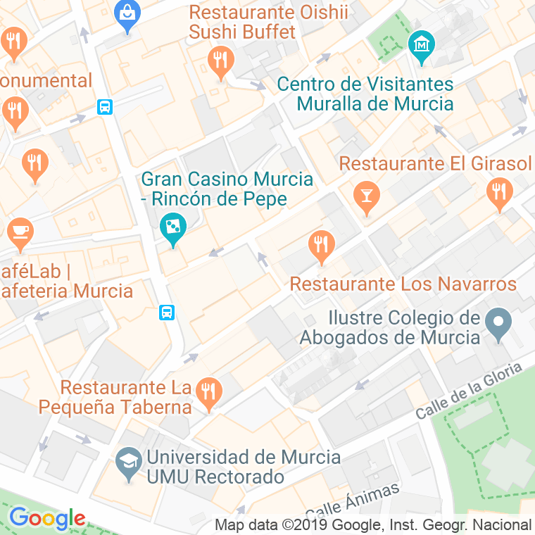 Código Postal calle Soledad en Murcia