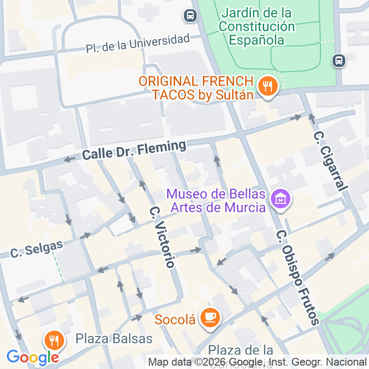 Código postal de Torreta en Murcia