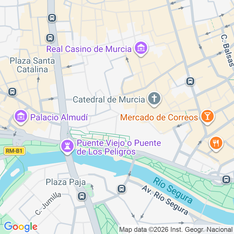 Código postal de Arenal, del en Murcia