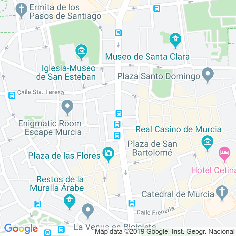 Código Postal calle Escultor Francisco Salzillo, gran Via (Impares Del 1 Al 17)  (Pares Del 2 Al 24) en Murcia