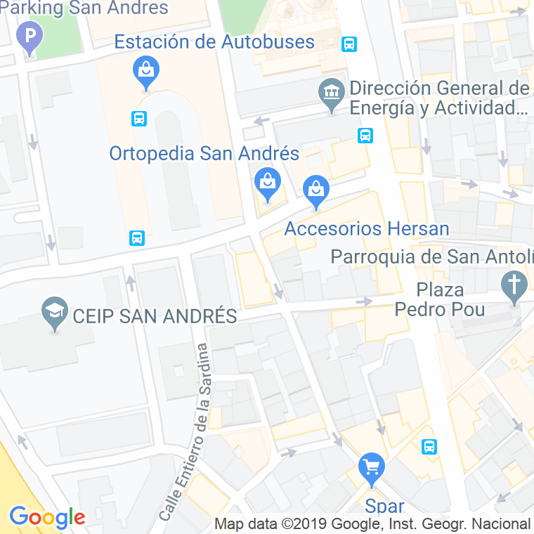 Código Postal calle Palomarico en Murcia