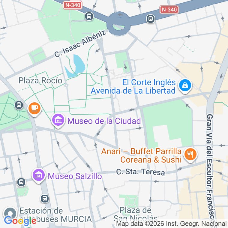 Código postal de Calle Pasos de Santiago en San Miguel