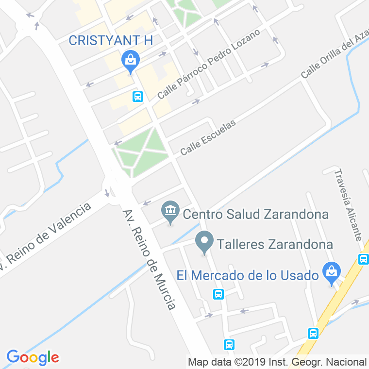 Código Postal calle Carmen Conde (Zarandona) en Murcia