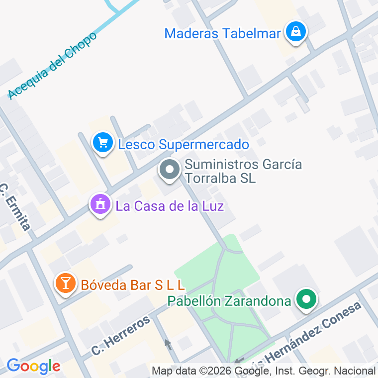 Código postal de Jardin de los Geranios (zarandona) en Murcia