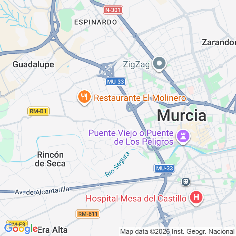 Código postal de Aguilas en Murcia