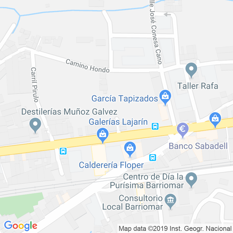 Código Postal calle Dos De Mayo en Murcia