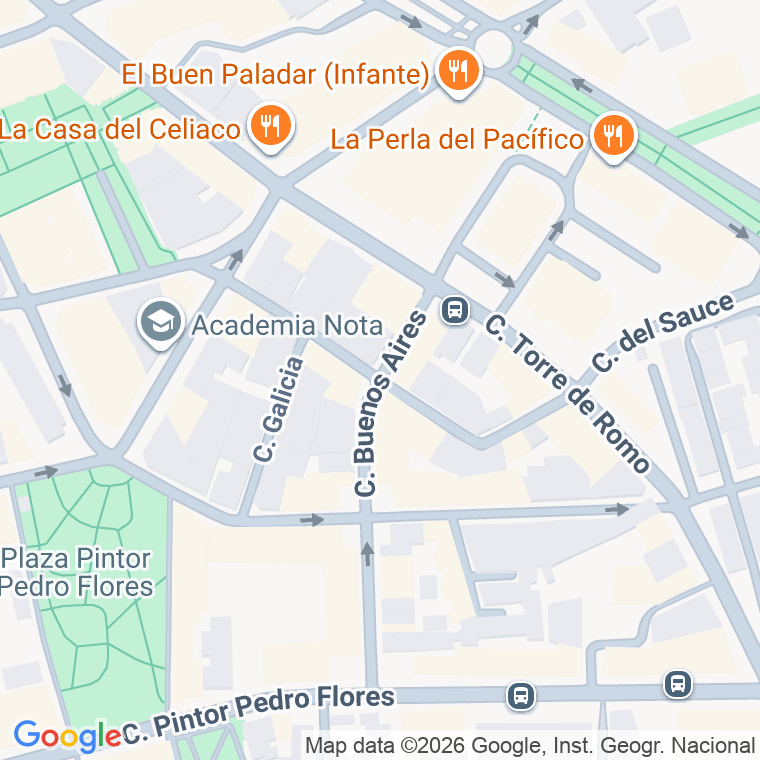 Código postal de Calle Regidor Alonso Fajardo en Buenos Aires