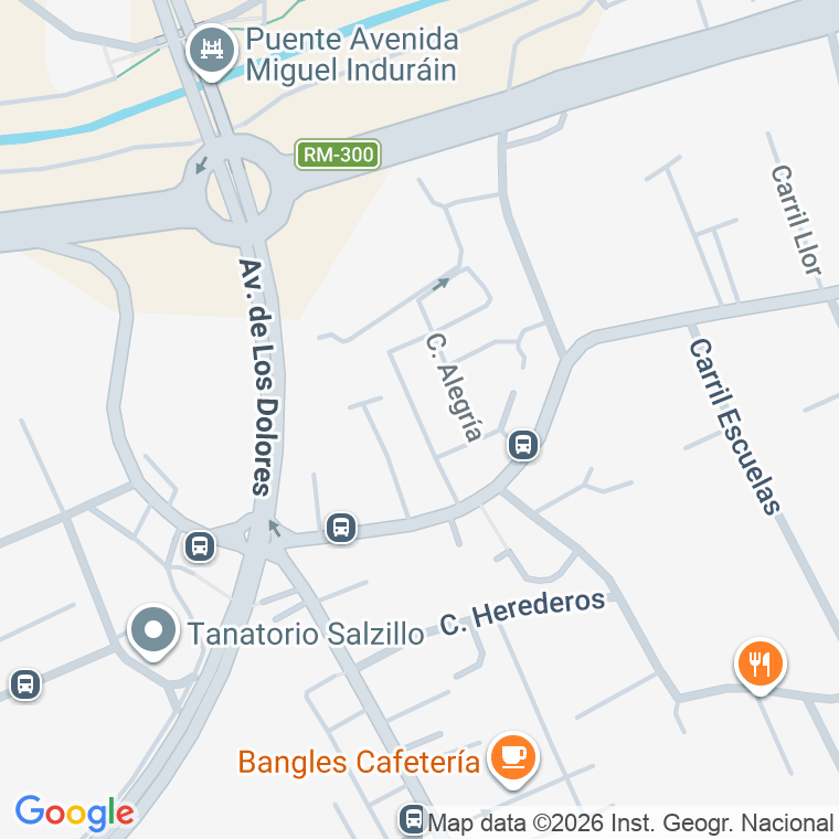 Código postal de Calle Velarde en Dolores (los)
