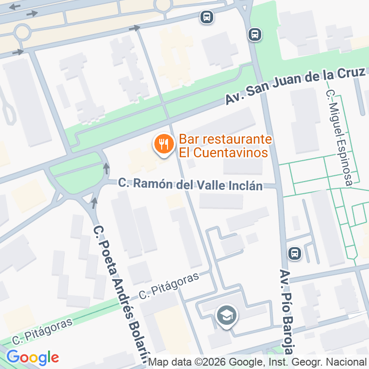 Código postal de Calle Ramon del Valle Inclan en Infante Juan Manuel