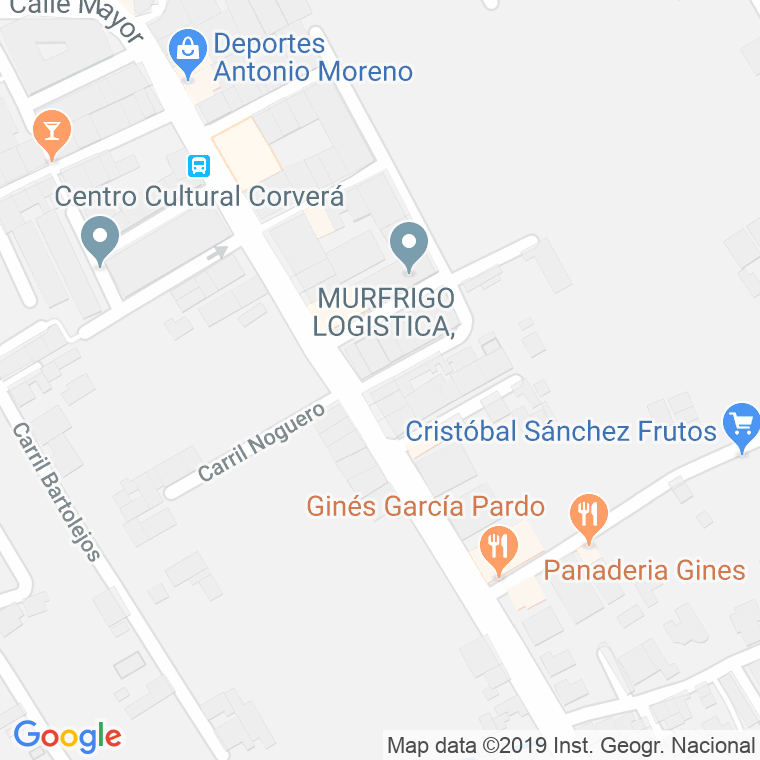 Código Postal calle Amistad (Dolores) en Murcia