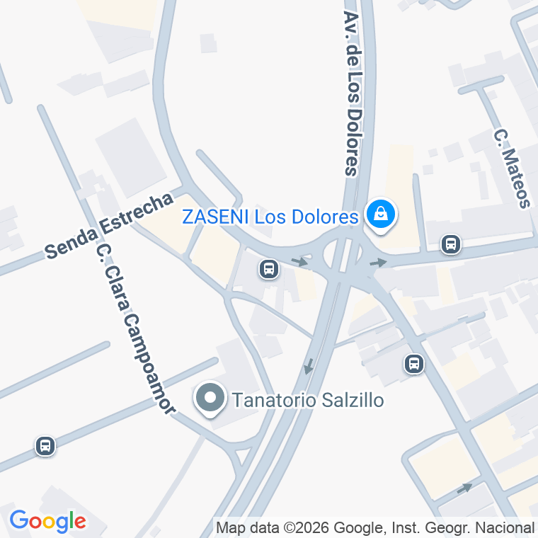 Código postal de Curruca, la (dolores) en Murcia