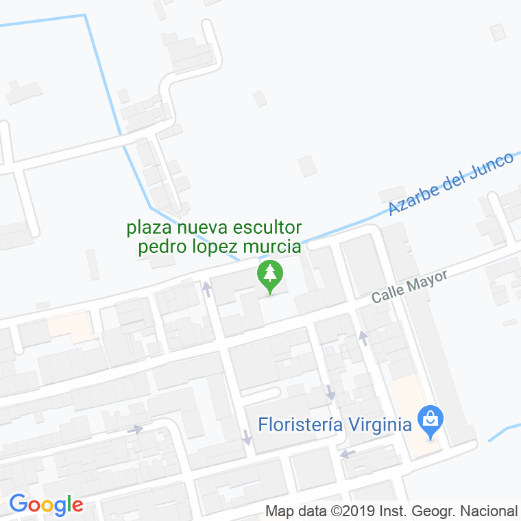 Código Postal calle Buen Pastor (Progreso) en Murcia