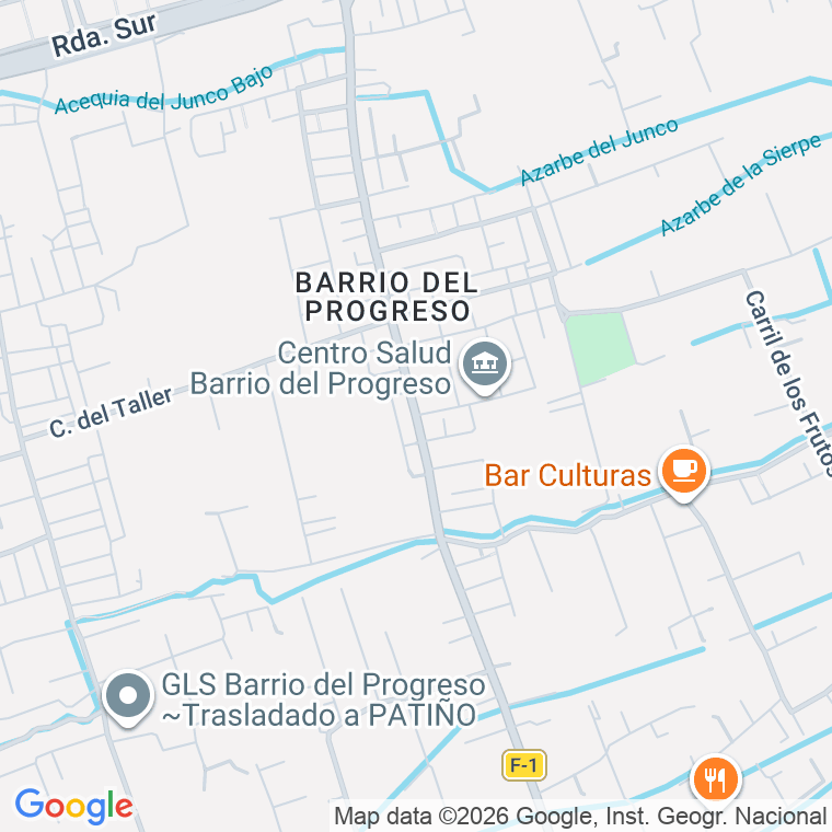 Código postal de Carioca (progreso) en Murcia
