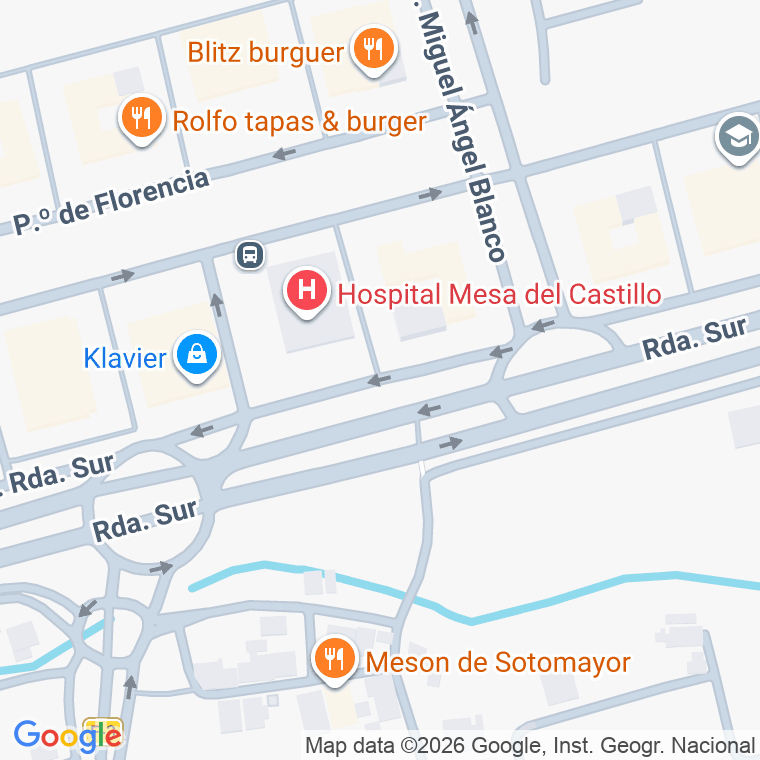 Código postal de Felix (patiño), Carril en Murcia