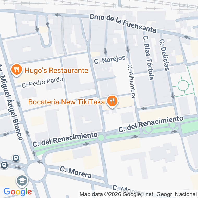 Código postal de Calle Gregorio Ordoñez en Santiago el Mayor