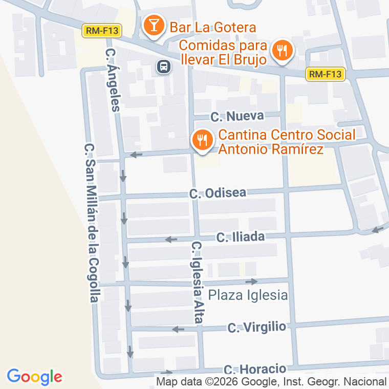 Código postal de Calle Iglesia Alta en San Jose de la Montaña