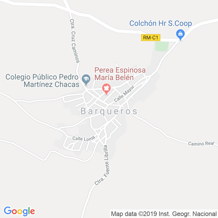 Código postal de Barqueros en Murcia
