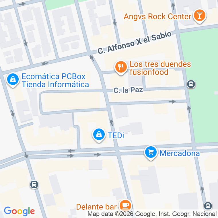 Código postal de Francisco Celdran en Cartagena
