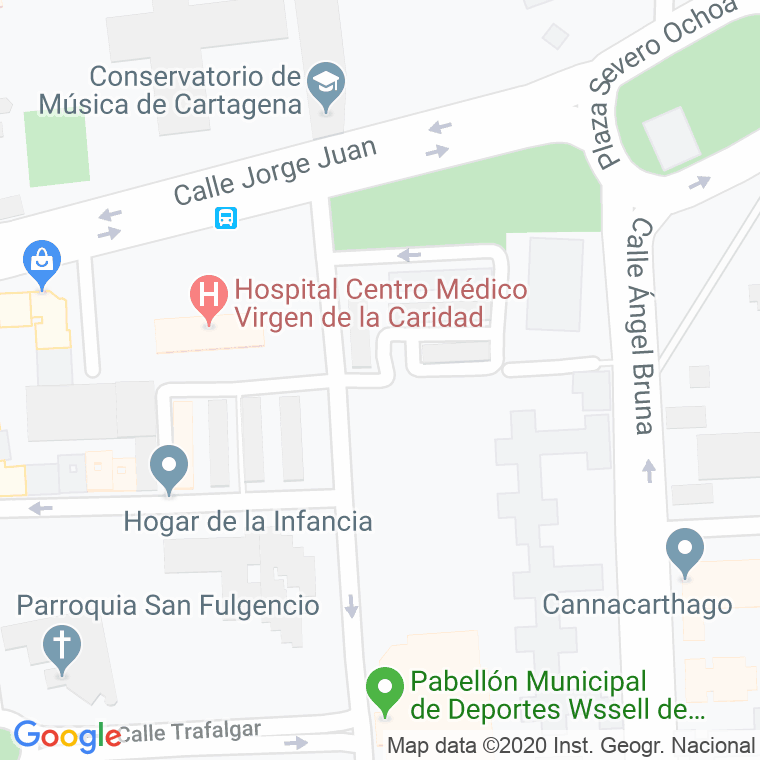 Código Postal calle Veronicas en Cartagena