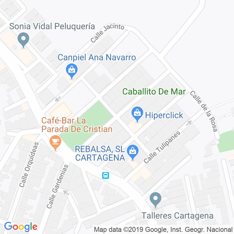 Código Postal calle Amarilis en Cartagena