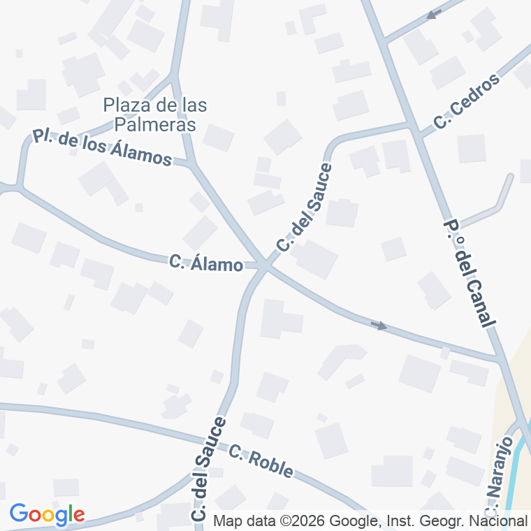 Código postal de Calle Alamo en Tentegorra