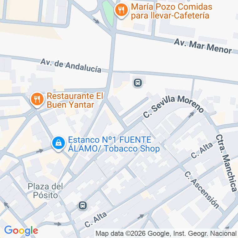 Código postal de Calle Carlos Ii en Fuente Alamo
