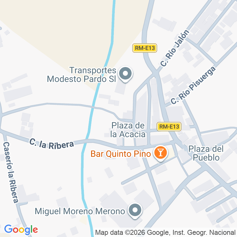 Código postal de Calle Miguel Fleta en Estrecho (el)