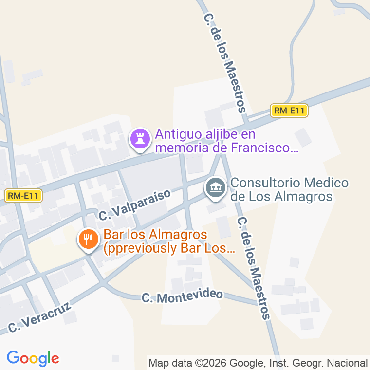 Código postal de Calle Escuelas (de Las) en Almagros (los)